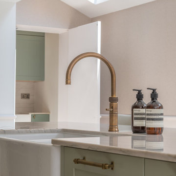 Brass Handles Adorned with Traditional Detailing
