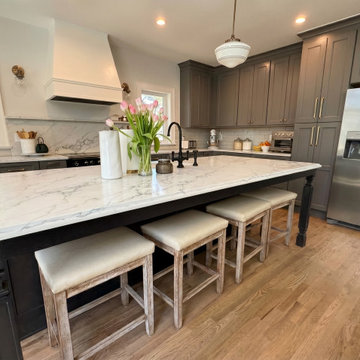 Kitchen Island | Two-Level Addition Allendale NJ
