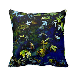 "Leaf Atlas" JTG Art PIllow - Decorative Pillows