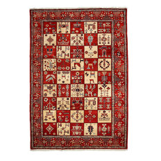 Oushak, Hand Knotted Area Rug, 6'10"x9'10"