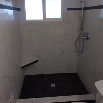 Wall Tiled Bathroom Remodel