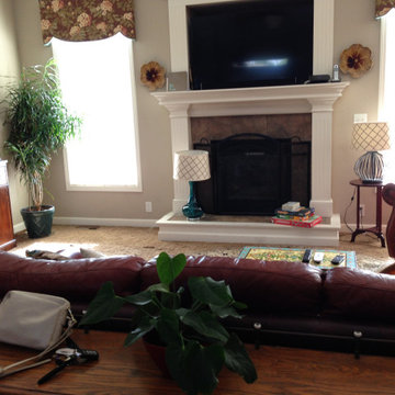 The House Uplift (Living Room Before)