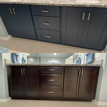 Double Vanity Sink Update