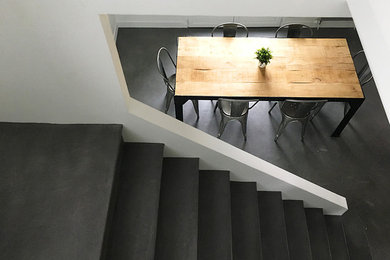 Inspiration pour une salle à manger design.