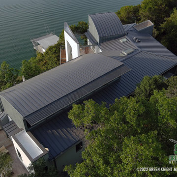 Standing Seam with Curved Panels