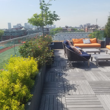 Penthouse Terrace  in Certified Passive Condominium, Hoboken, NJ