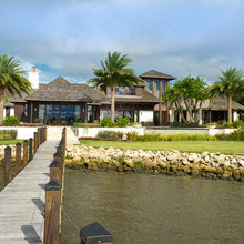 outside on water