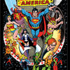 Justice League Cover Poster, Black Framed Version