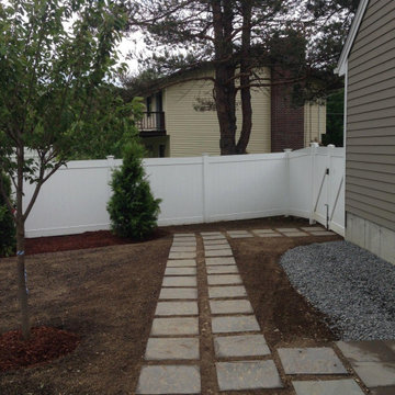Rectilinear Stepping Stone Design & Planting Project, Northborough MA