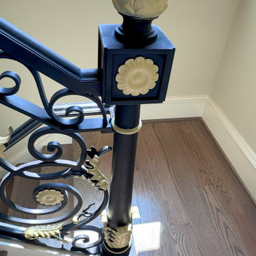 Project #135 | A Vibrant Double Curved Staircase