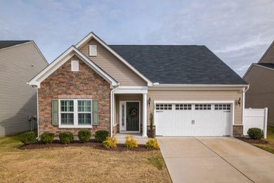 Example of an exterior home design in Other