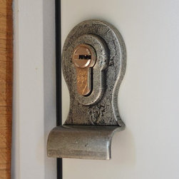 Pewter Door Lock - Door Locks