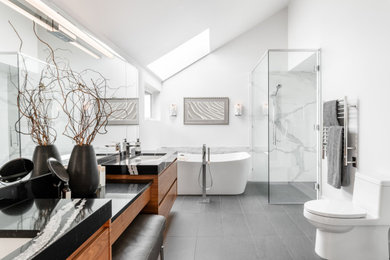 Bathroom - contemporary bathroom idea in Other