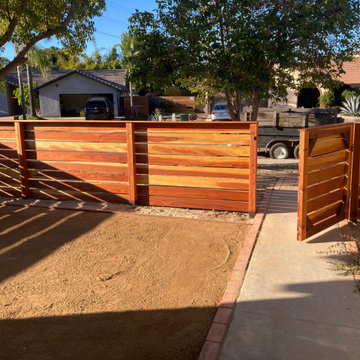 Fencing and wood work