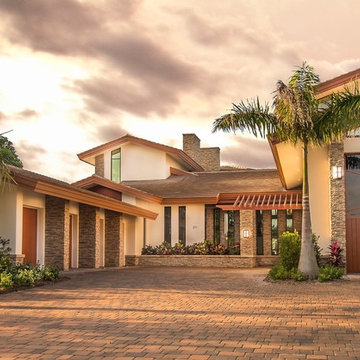 Sarasota Custom Home- Frank Lloyd Wright Mid-Century Home