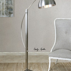 Malcolm Floor Lamp | Uttermost - Floor Lamps