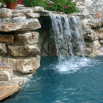 Double Beach Entry Pool
