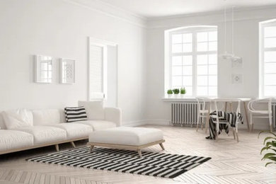Inspiration for a living room remodel in Miami