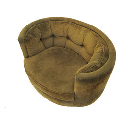 Mid-Century Milo Baughman-Style Tub Chair - SOLD - Armchairs And Accent Chairs