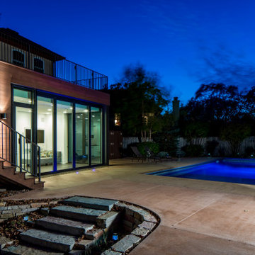 INSIDE OUTSIDE POOLSIDE