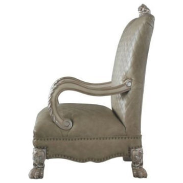 Accent Chair
, Vintage Bone White/Pu