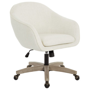Nora Office Chair, Linen