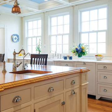 Elegant Sun-Filled Kitchen
