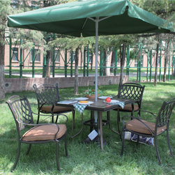 Cast Aluminum - Outdoor Dining Chairs