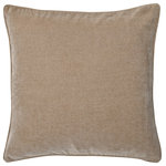 StyleCraft - Dann Foley-Sincere-Chenille Pillow-24" x 24"-Sand - Cozy up your living room or bedroom with this Sincere Collection throw pillow. Infused with the timeless style of Dann Foley, this plush pillow boasts a warm and inviting feel. Its rich chenille and duck feather cotton filling offer unrivaled comfort that easily complements your interior design while adding a touch of personalized charm.