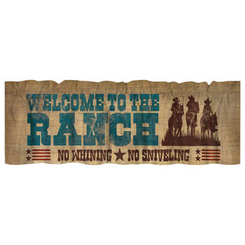 Welcome to Ranch Window Valance