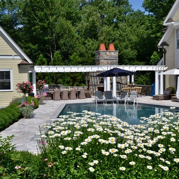 Backyard Swimming Pool Oasis