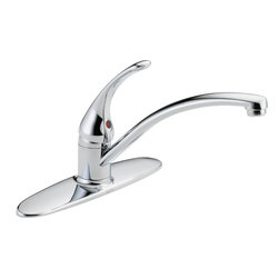 Delta Foundations&reg; Single Handle Kitchen Faucet - Kitchen Faucets