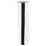 Elk Home - Elk Home H0017-9164 Clark - 15.25 Inch Stripe Vase - The Clark Vase has a tall, narrow cylindrical eartClark 15.25 Inch Str Black *UL Approved: YES Energy Star Qualified: n/a ADA Certified: n/a  *Number of Lights:   *Bulb Included:No *Bulb Type:No *Finish Type:Black