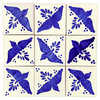Tierra y Fuego Handmade Ceramic Tile, 4.25x4.25" Fly, Box of 45