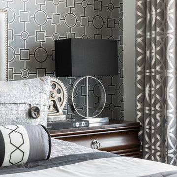modern guest room