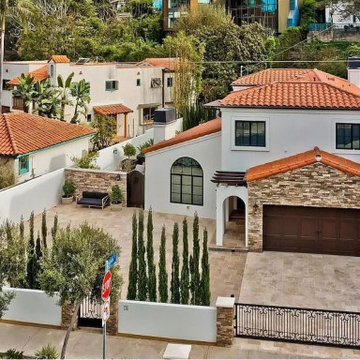 The Entrada Private Estate Entry | Custom Security Perimeter & Artisan Gate