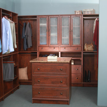 Closet Cabinets - Cherry Closet Organizers