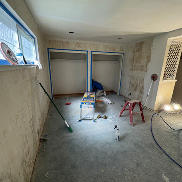 Home Remodel/ One Bath/paint/popcorn removal/LED Can lights/baseboards/Flooring