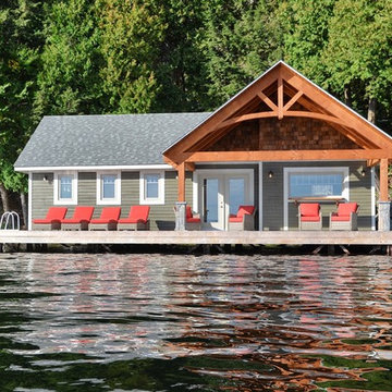 Quaint Muskoka Boathouse