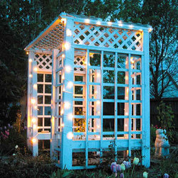 Dayva International - Battery operated Patio Umbrella LED String / Awning Lights - Outdoor Umbrellas