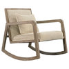 Cream Boucl√© Rocking Chair | Andrew Martin Jed