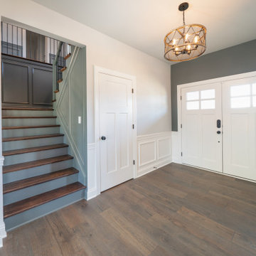 The Villas at Claymont: Industrial Craftsman Style
