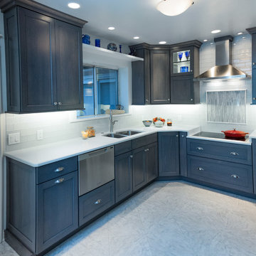 Cobalt Cool Kitchen