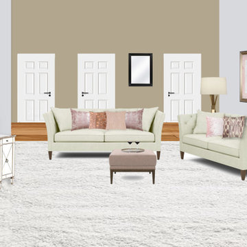 Great Room 3D Rendering 2