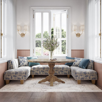 Sybil Round Pedestal Table