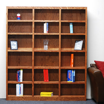 Triple Wide Bookcases