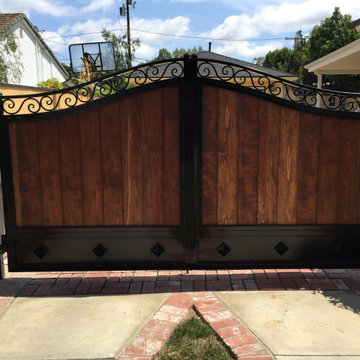 Swing Gates (Wood + Iron)