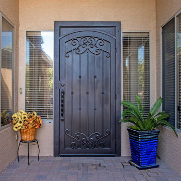 French Tip Iron Security Door