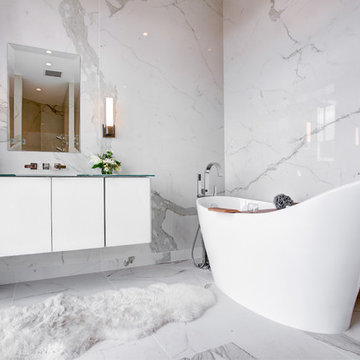 Contemporary Remodel of an Indianapolis Condominium by Ferguson of Carmel IN