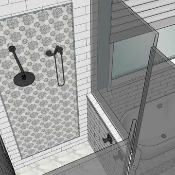 Kris and Tom's Master Bathroom
